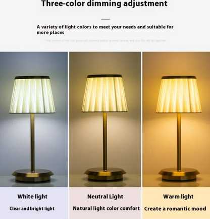 Rechargeable Table Lamp Classic Style