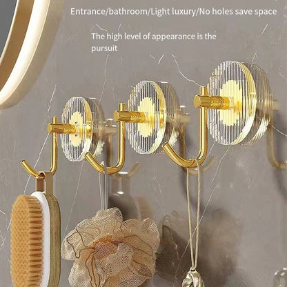 Luxury Acrylic Adhesive Hooks for Bathroom & Kitchen