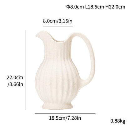 Elegant Ceramic Watering Vase for Flowers and Decor