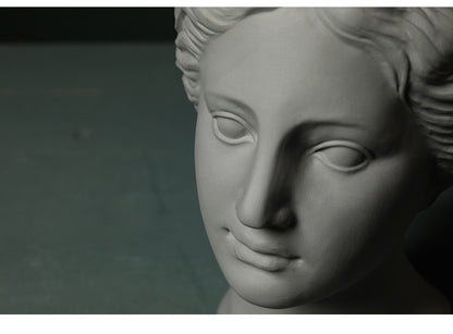 Greek Goddess Flower Pot, Vase, Ceramic Statue Vase
