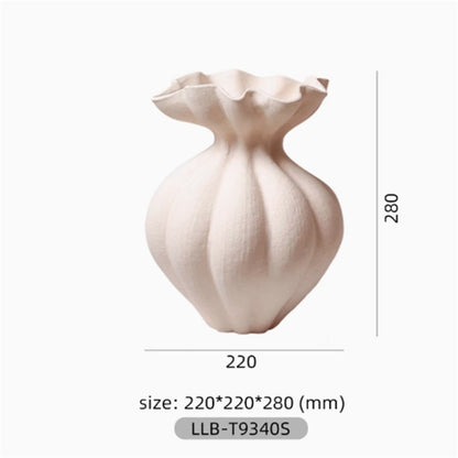 French Style White Decorative Large Vase
