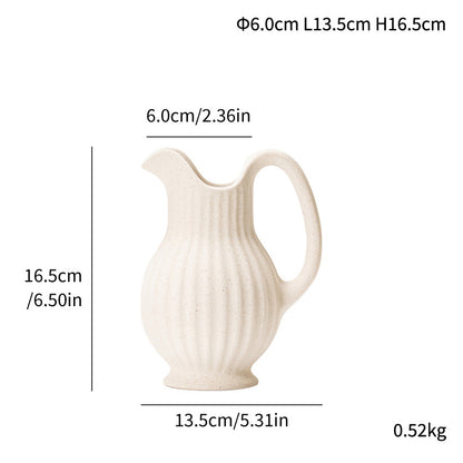 Elegant Ceramic Watering Vase for Flowers and Decor