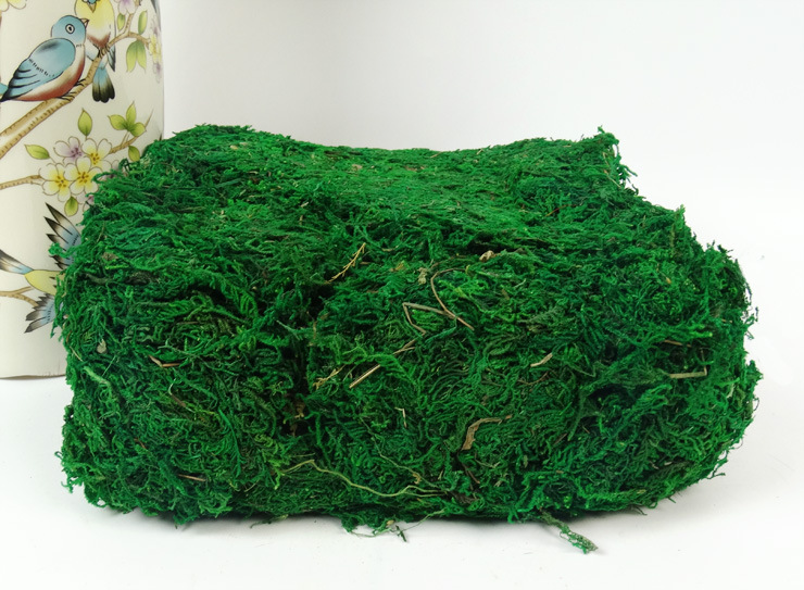Faux moss for pots / Bonsai base