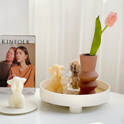 Soy Wax Candle Body Model Art Home Decor Gift