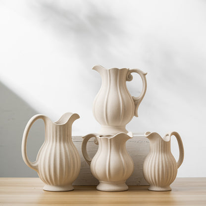 Elegant Ceramic Watering Vase for Flowers and Decor