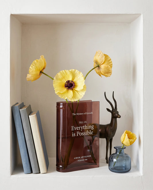Acrylic Book Vase