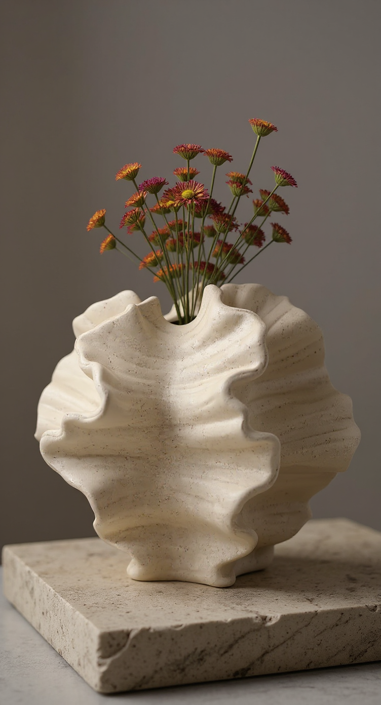 Dried Flower Hydroponic Dual-use Ceramic Vase