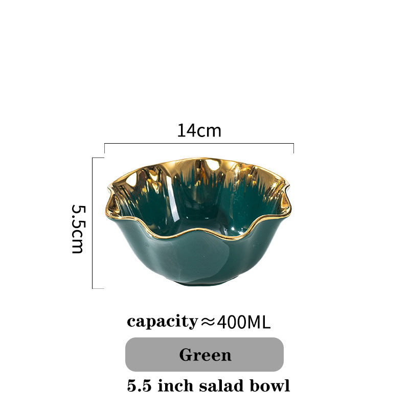 Nordic Luxury Creative Ceramic Tableware