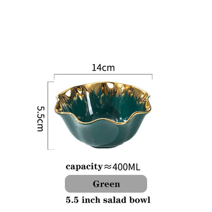 Nordic Luxury Creative Ceramic Tableware