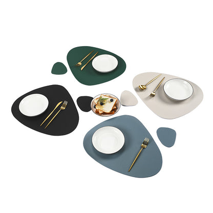 Faux Leather European Style Table Mats (1 Piece)