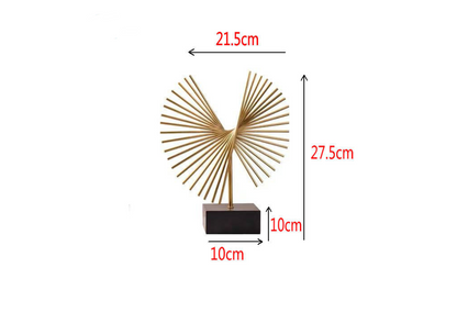 European Luxury Metal Decorative Piece for Home & Office