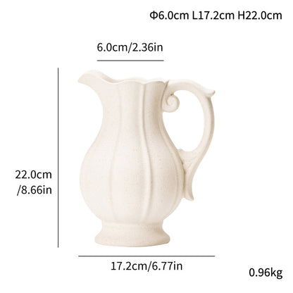 Elegant Ceramic Watering Vase for Flowers and Decor