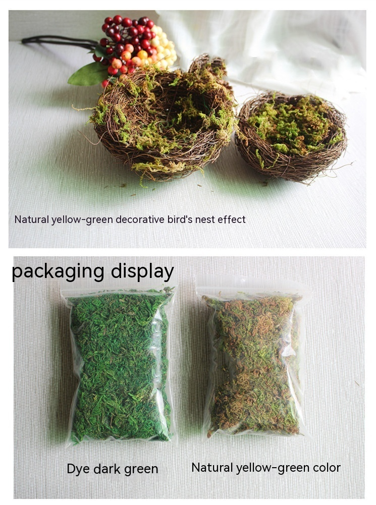 Faux moss for pots / Bonsai base