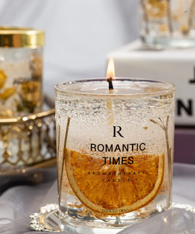 Botanical Jelly Wax Candle