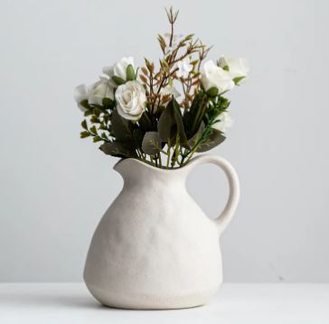 Plain Ceramic Jug Vase