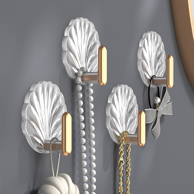Luxury Transparent Adhesive Hook for Bathroom Walls