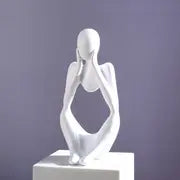 Mini Abstract Character Ornament for Creative Home Decor