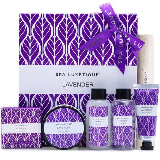 Lavender Home Spa Bath Set