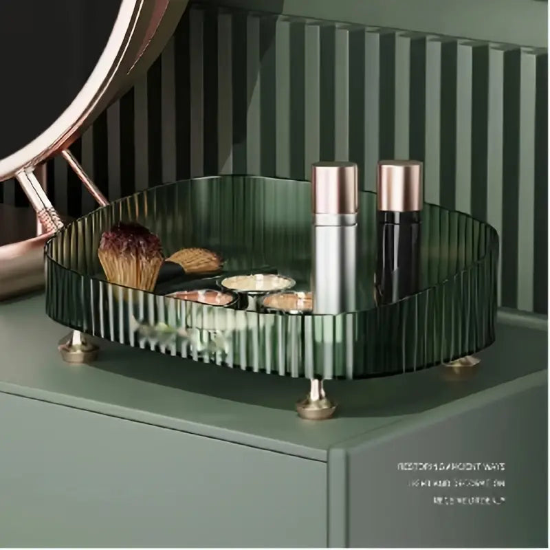 Light Luxury Multi-function Desktop Storage Box