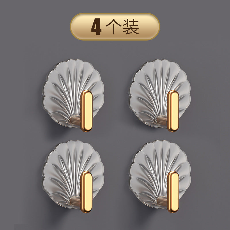 Luxury Transparent Adhesive Hook for Bathroom Walls