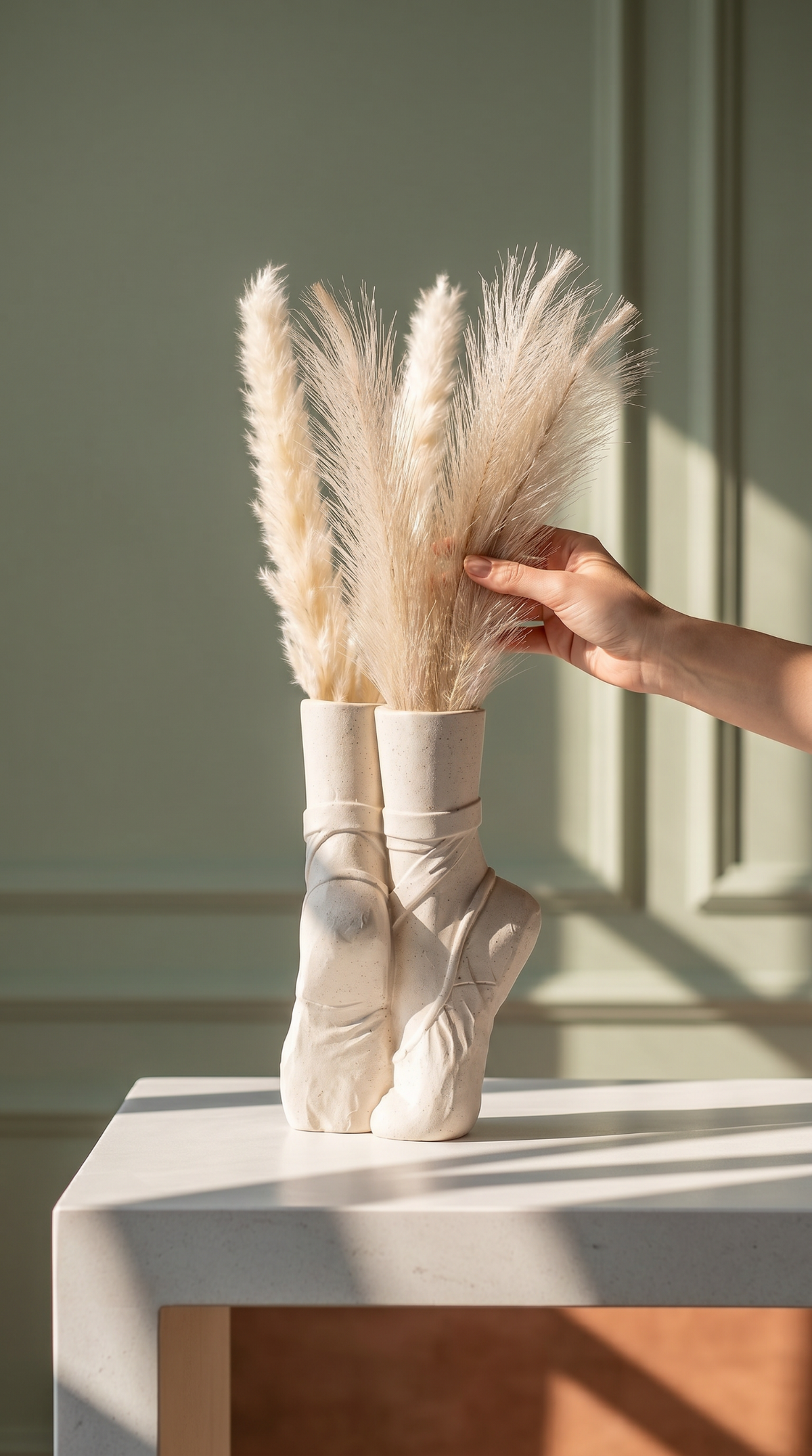 The Ballerina Elegance | Art Home Décor Flower Vase