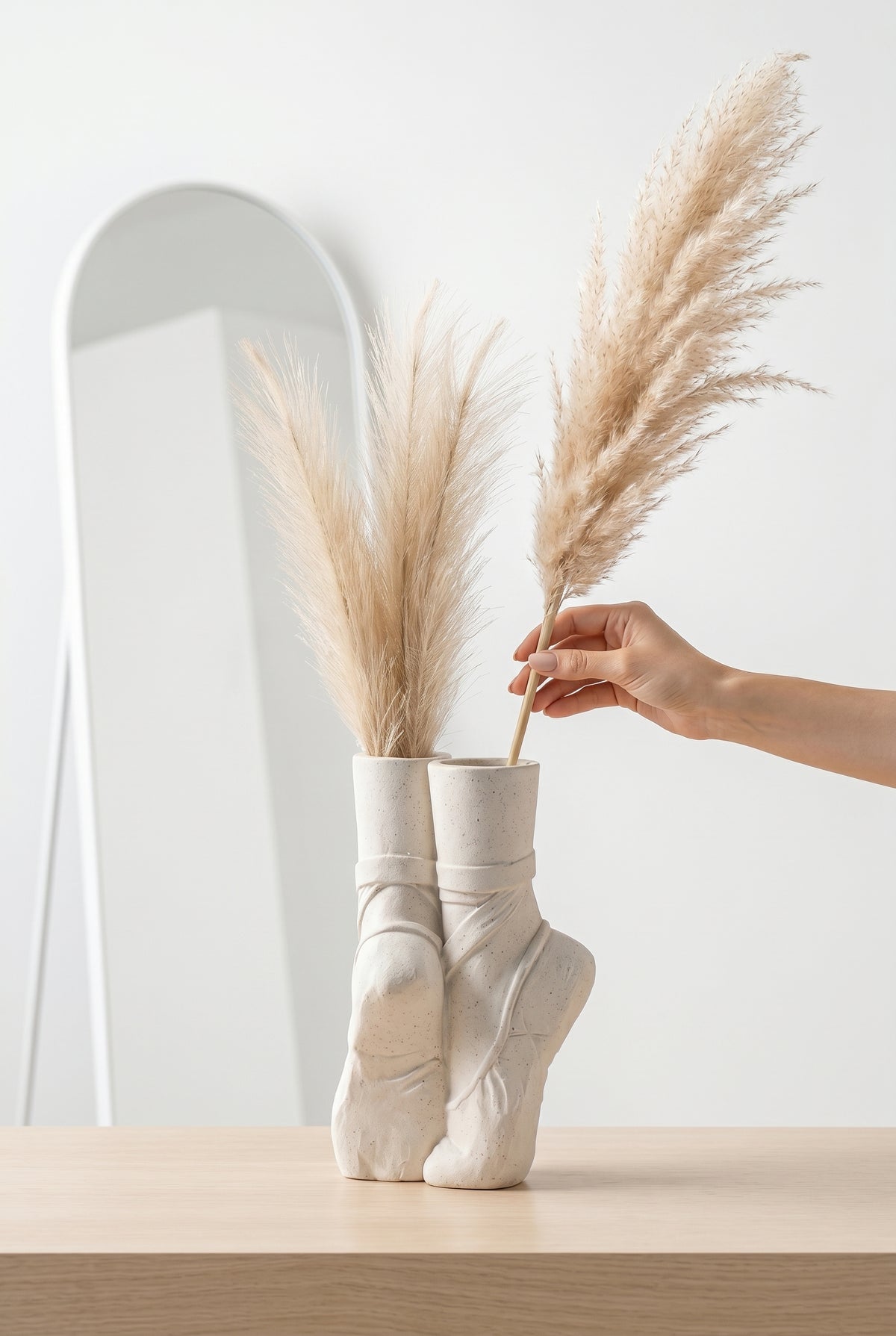 The Ballerina Elegance | Art Home Décor Flower Vase